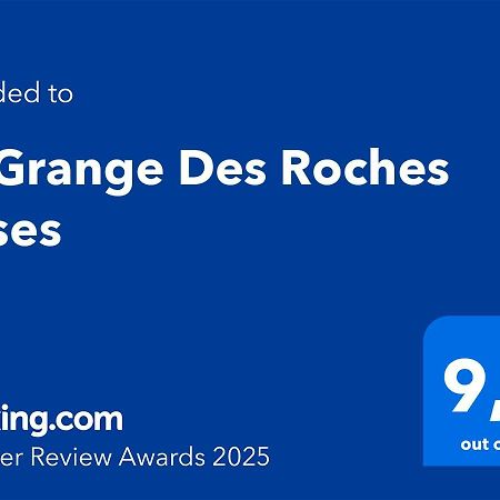 La Grange Des Roches Roses Bed and Breakfast Anchenoncourt-et-Chazel Exteriör bild