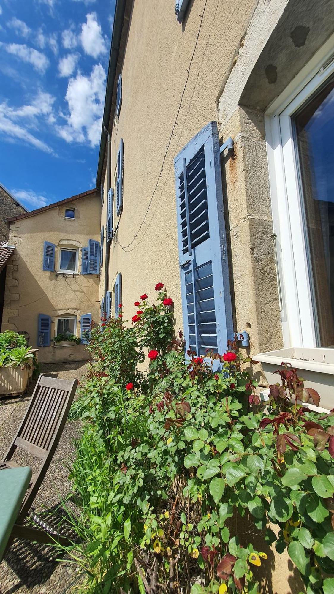 La Grange Des Roches Roses Bed and Breakfast Anchenoncourt-et-Chazel Exteriör bild